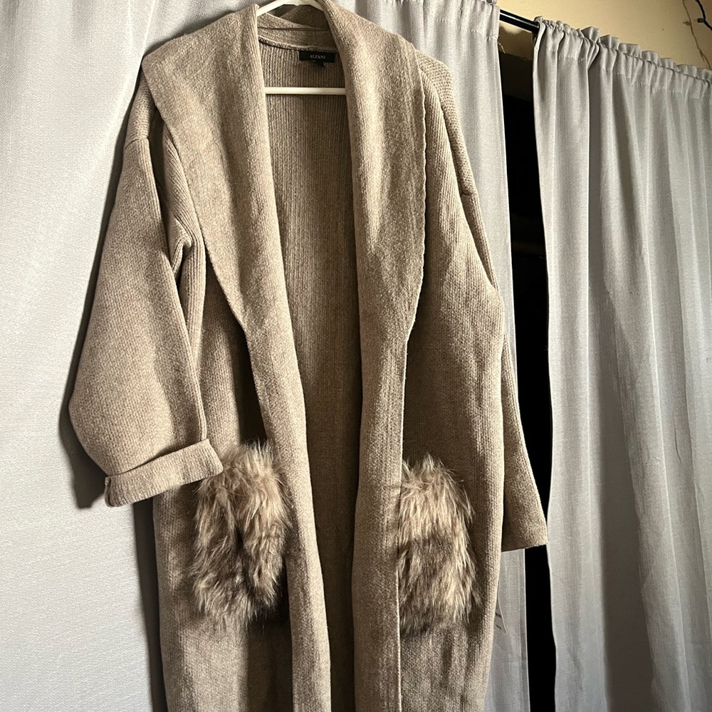 Alfani long coat/cardigan